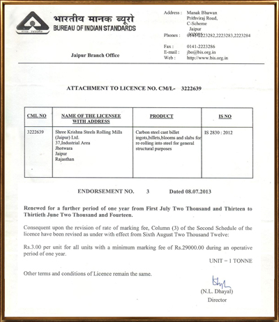 Certificate of Registration